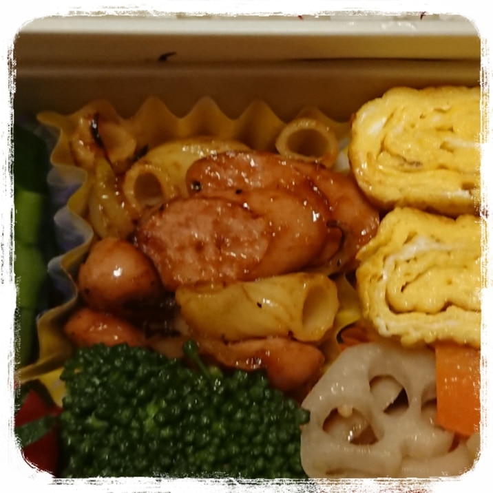 お弁当に マカロニのケチャップ炒め レシピ 作り方 By ぼーずの母ちゃん 楽天レシピ